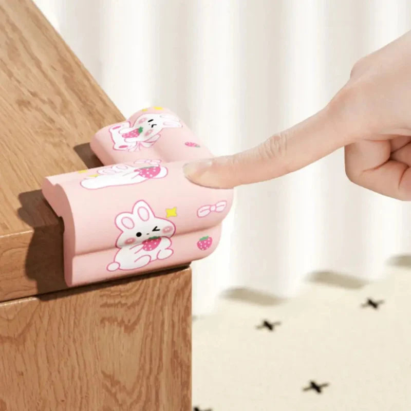 Desk Edge Guard Set – Sikker & blød – Hjørnebeskyttere (sæt med 5)