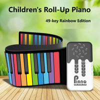Thumbnail for Roll-up Piano Keyboard – Kreativt & lærerigt – Sammenklappeligt klaver
