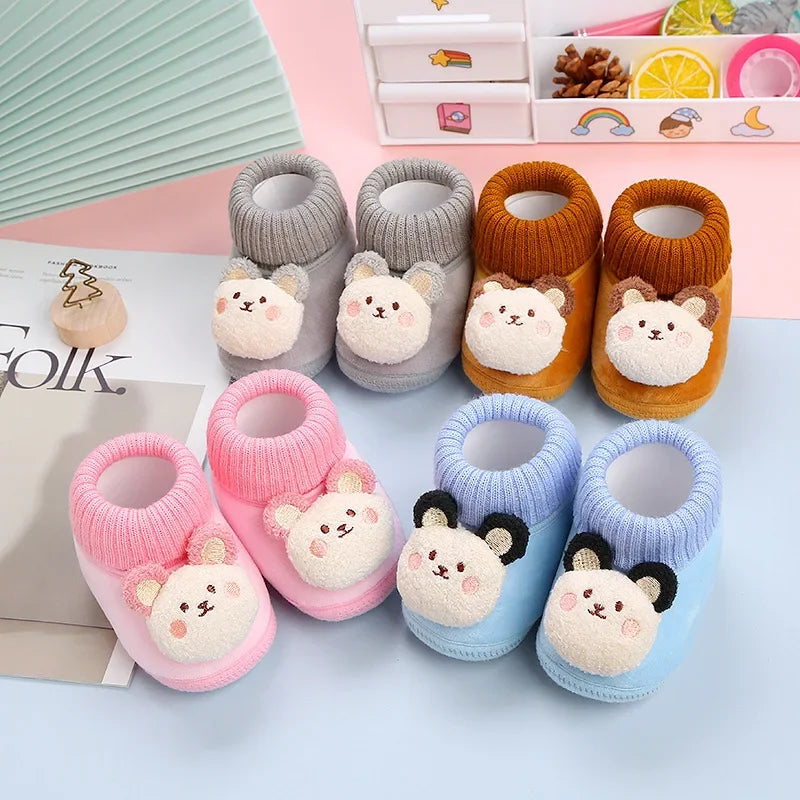 CuddleSteps – Varme og skridsikre – Dyre-babysko