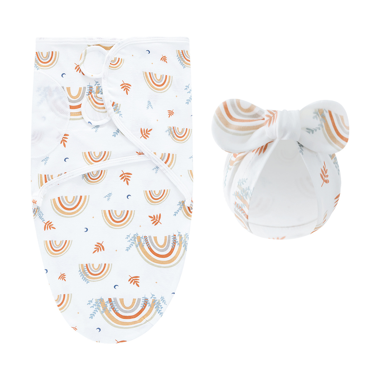 DreamNest – Rust & Comfort – Luksus indpakningsklud med hue