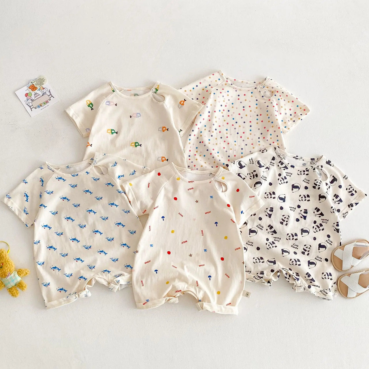 Mini Fashion™ – Luftig og sød – Romper til babyer