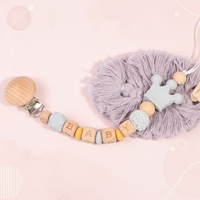 Thumbnail for Personalized Pacifier Chain – Sikker & stilfuld – Personlig sutterkæde