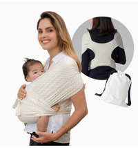 Thumbnail for SoftNest - Komfortabel, åndbar og sikker – ergonomisk bæresele til babyer