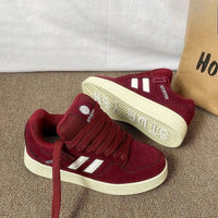Thumbnail for UrbanStep – Trendy og komfortabel – Bordeauxrød sneaker