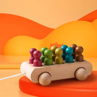 Thumbnail for Pop & Roll – Motoriske færdigheder og fantasi – Puiset nuket auto setti