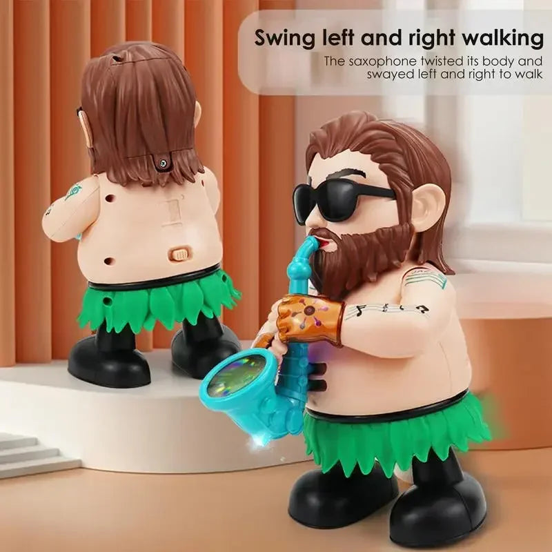 Dancing Saxophone Man™ - Syng og Sving - Musikalsk dansedukke