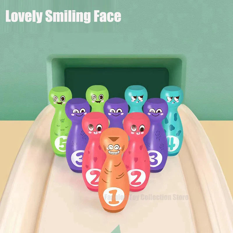 Bowling Game Set - Farverigt og sjovt - Legetøj Bowling-sæt