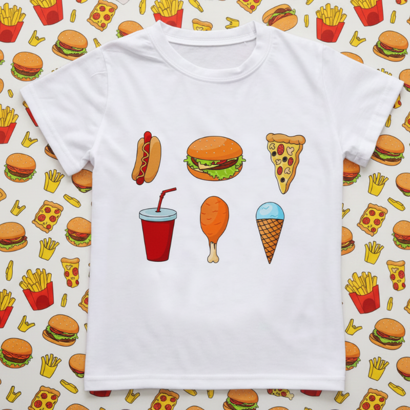 Boys & Girls Summer Tee – Komfortabel og legende – Børnet-shirt med sjovt print