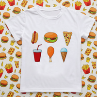 Thumbnail for Boys & Girls Summer Tee – Komfortabel og legende – Børnet-shirt med sjovt print