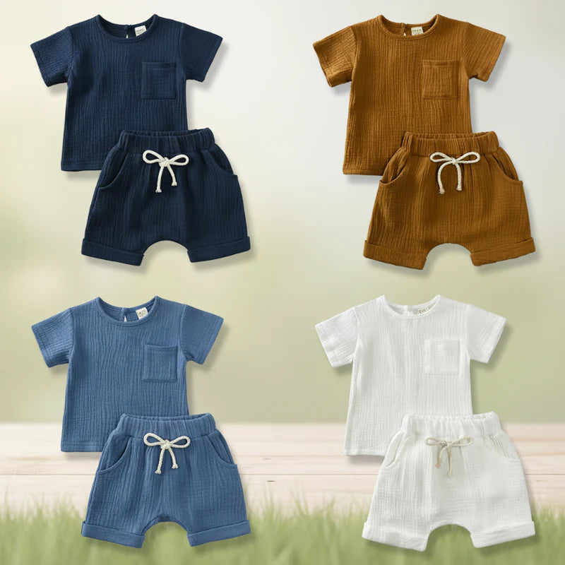 Baby Summer Outfit – Luftigt & behageligt – Tøjssæt