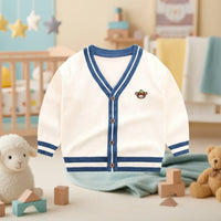 Thumbnail for CozziWear – Varm og trendy – strikket vest med bjørne