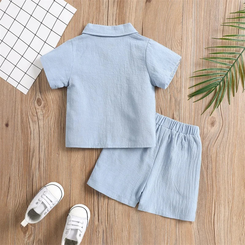 Mini Fashion™ – Robust og stilfuld – Baby-outfit i bomuld