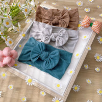 Thumbnail for Mini Fashion – Moderigtigt og blødt – Hårbånd med sløjfe til børn