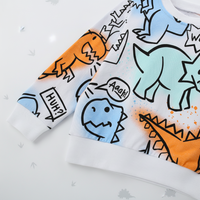Thumbnail for Kids Dinosaur Sweatshirt – Komfort & stil – Dino børnesweater