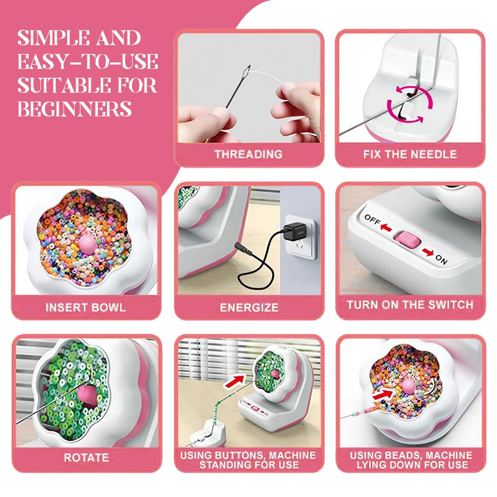 GemCraft™ – Effektiv og brugervenlig – Elektrisk perlemaskine