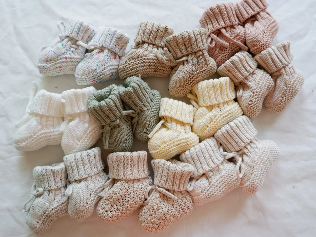 Mini Fashion™ - Varme og stilfulde - Strikkede Babysutsko