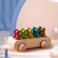 Thumbnail for Pop & Roll – Motoriske færdigheder og fantasi – Puiset nuket auto setti