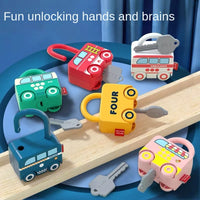 Thumbnail for Puzzle Locks™ – Leg og lær – Montessori-låsespil