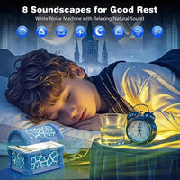 Thumbnail for StarBox – Sjovt og beroligende – ›White Noise‹ projektionsnatlampe