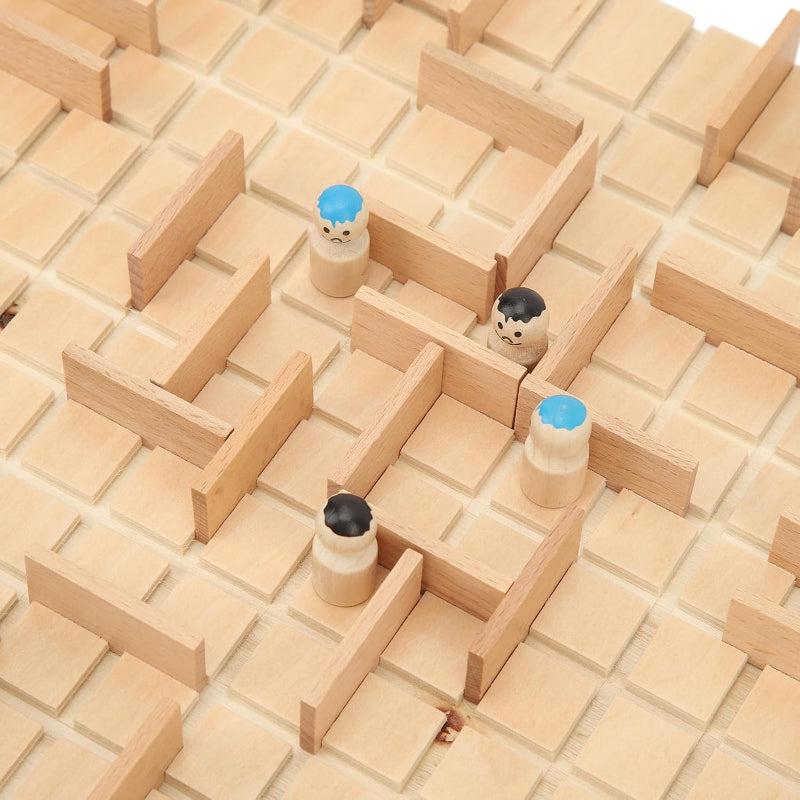 Wooden Chess Puzzle Game – Strategi & Tænkning – Brætspil