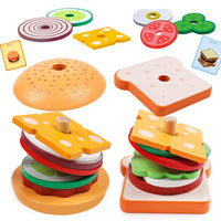 Thumbnail for Woods™ - Velsmagende stabling - Sandwich-byggelegetøj