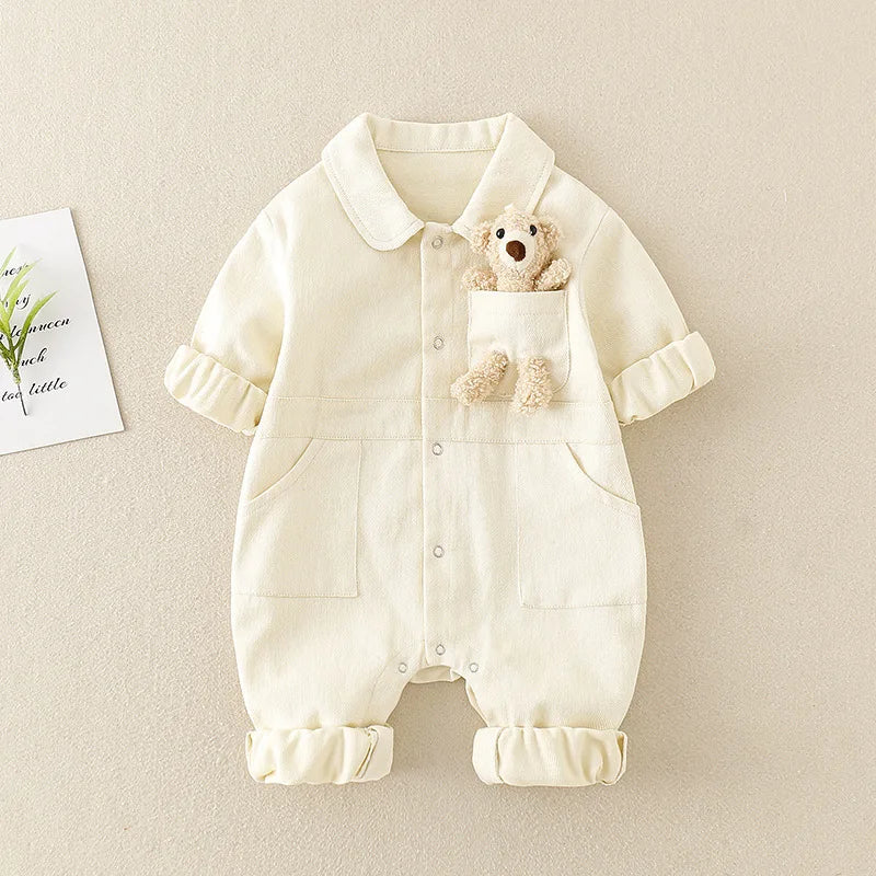 Mini Fashion™ - Komfortabel & Stilfuld - Denim Jumpsuit