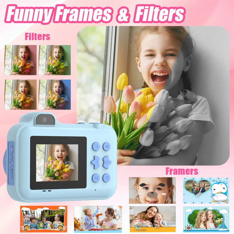Instant Print Camera – Kreativt & interaktivt – Instant-kamera til børn