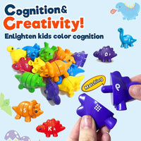 Thumbnail for Matching Dino's – Sjovt og lærerigt - Dino-spil med alfabet og tal