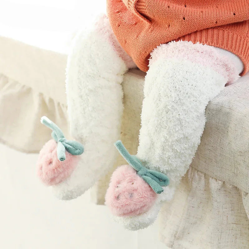 Mini Fashion™ - Ekstra varme - lange babysokker