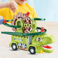 Thumbnail for Dino Slide Truck™ - Klatr og kør om kap med dinosaurer! - Dinosaur-lastbil