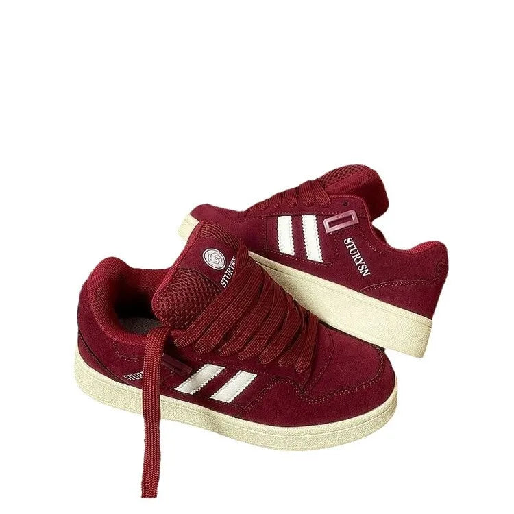 UrbanStep – Trendy og komfortabel – Bordeauxrød sneaker