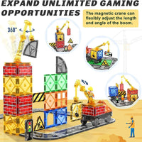 Thumbnail for MagnetoTrack – Kreativt & legende – Magnetiske fliser Autosæt