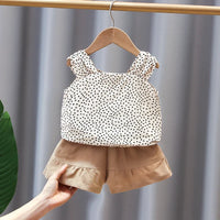 Thumbnail for Mini Fashion™ - Sommersæt i bomuld til piger