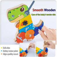 Thumbnail for Dino Screwdriver Board™ - Skru og Udforsk - Sanselegetøj