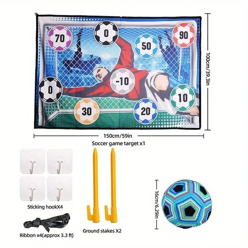 Sticky Soccer™ – Plader og trapper – Legemåtte fodbold
