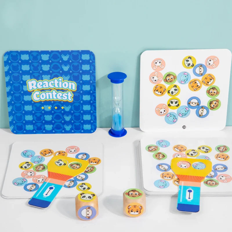 Puzzle Duel™ - Hurtig og smart - Interaktivt reaktionsbrætspil