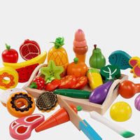 Thumbnail for MiniChef – Sjovt og kreativt – Magnetisk køkkenlegetøjssæt i træ