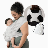 Thumbnail for SoftNest - Komfortabel, åndbar og sikker – ergonomisk bæresele til babyer