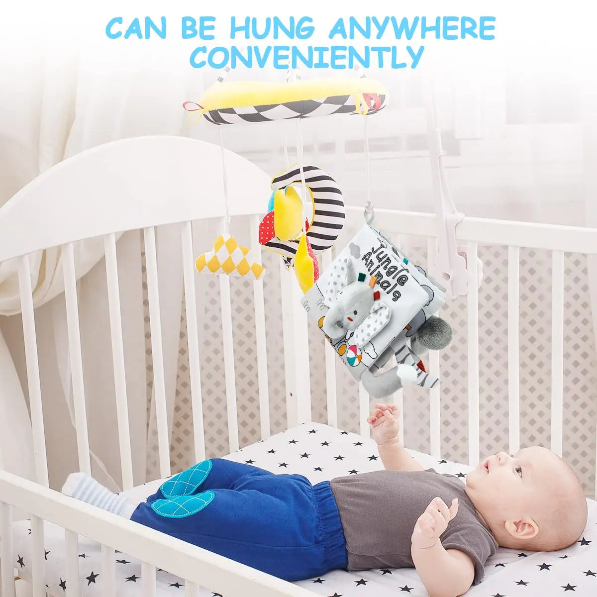 Soft Sensory Book – Mærk og opdag - babyhæfte