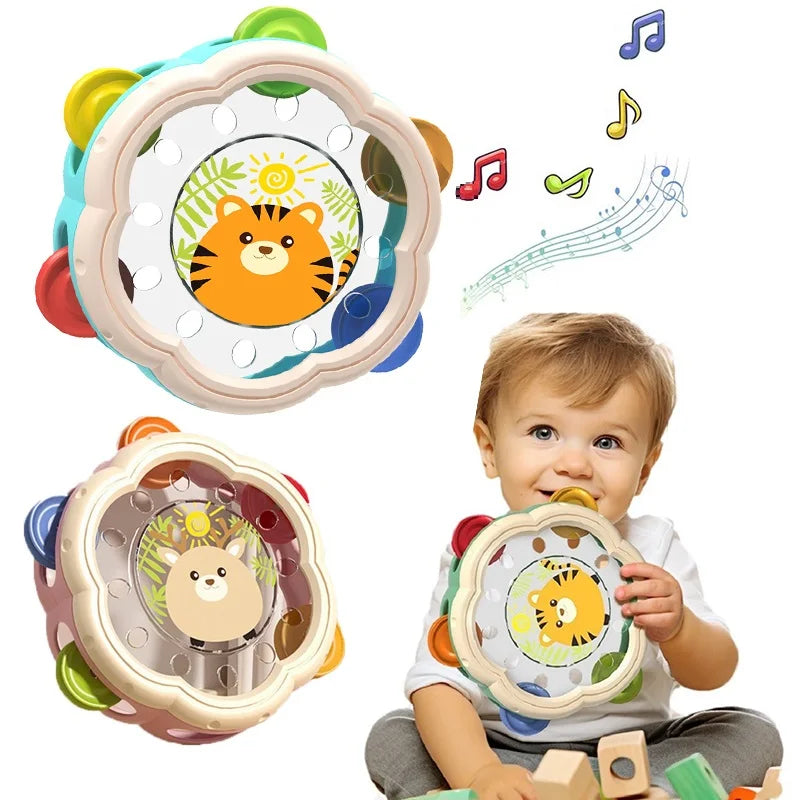 Montessori Music Set™ - Udvikl musikalsk talent - Tamburin til børn