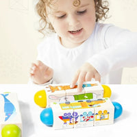 Thumbnail for WoodiTurn – Lærerigt & sjovt – Roterende puslespil