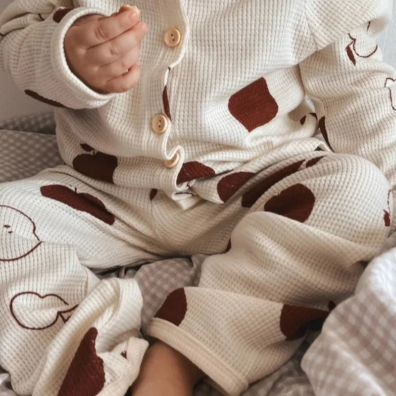 Mini Fashion™ - Luftig bomuld - Pyjamas til børn
