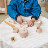 Thumbnail for MiniMasterChef – Lærerigt og sjovt – Trælegetøjssæt til køkkenet