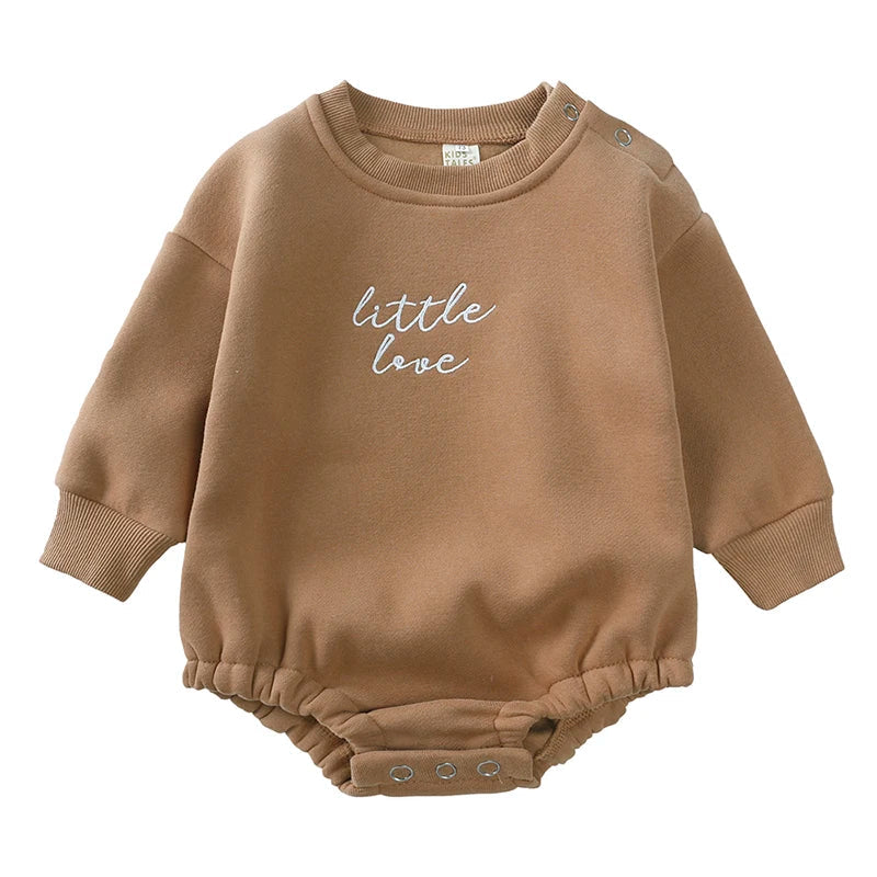 Mini Fashion™ - Varm og Behagelig - Langærmet Romper