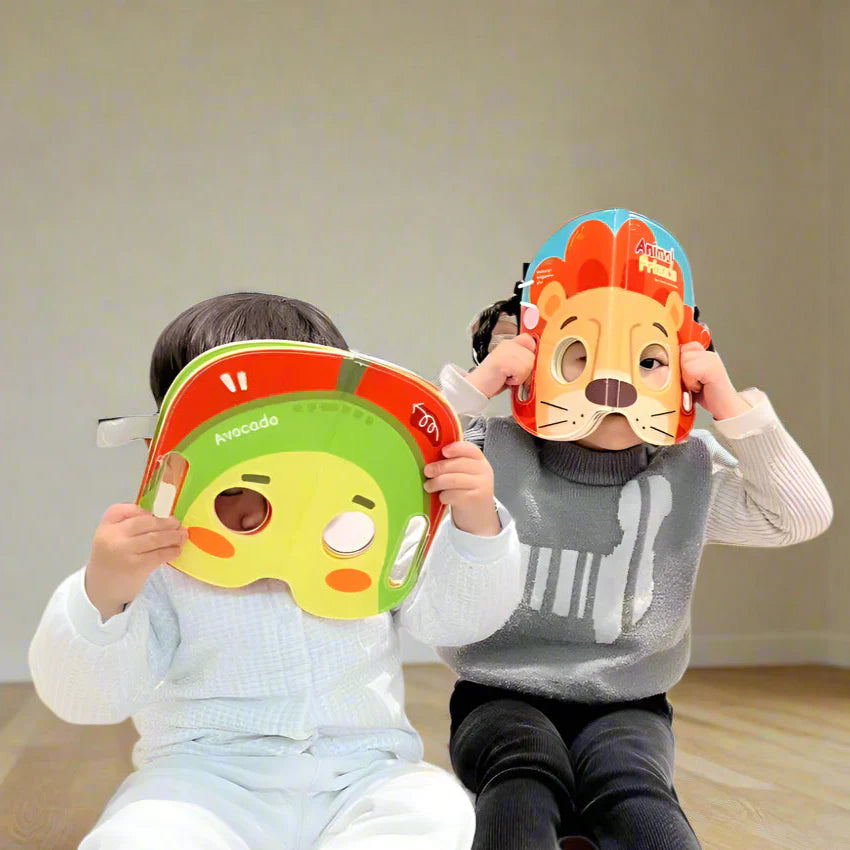 Mask Book™ – Baby lærer førstehåndsindtryk - stofmaskebog