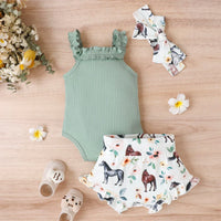 Thumbnail for Baby Girl Summer Outfit – Sødt & luftigt – babytøjssæt