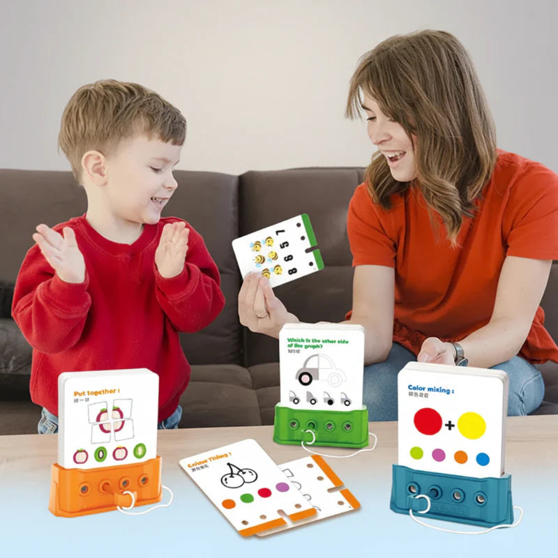 Montessori Shape Matching Game – Logik & koncentration – puslespil