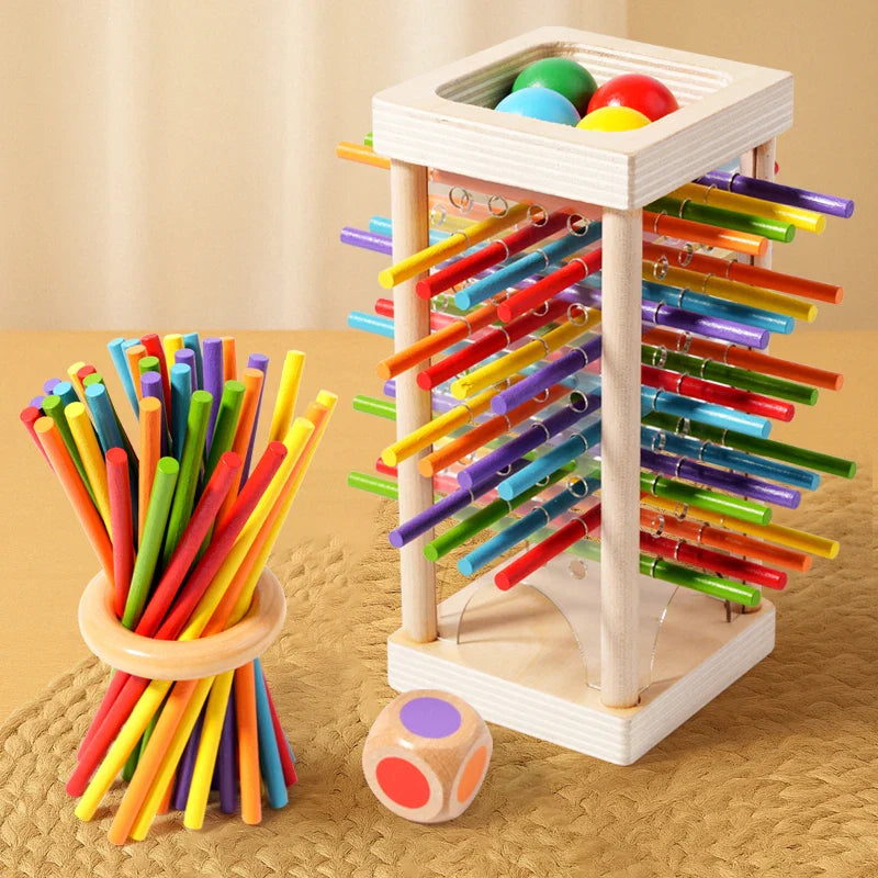 Wooden Stick Battle Game – Tænkning & Interaktivitet – Strategisk brætspil