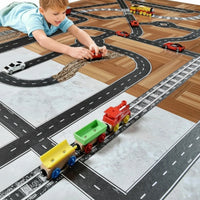 Thumbnail for KidoTape – Farverig og praktisk – Trafikvej-klistermærkesæt