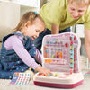 Montessori Math Track Game – Læring & Logik – Kuglebane-spil